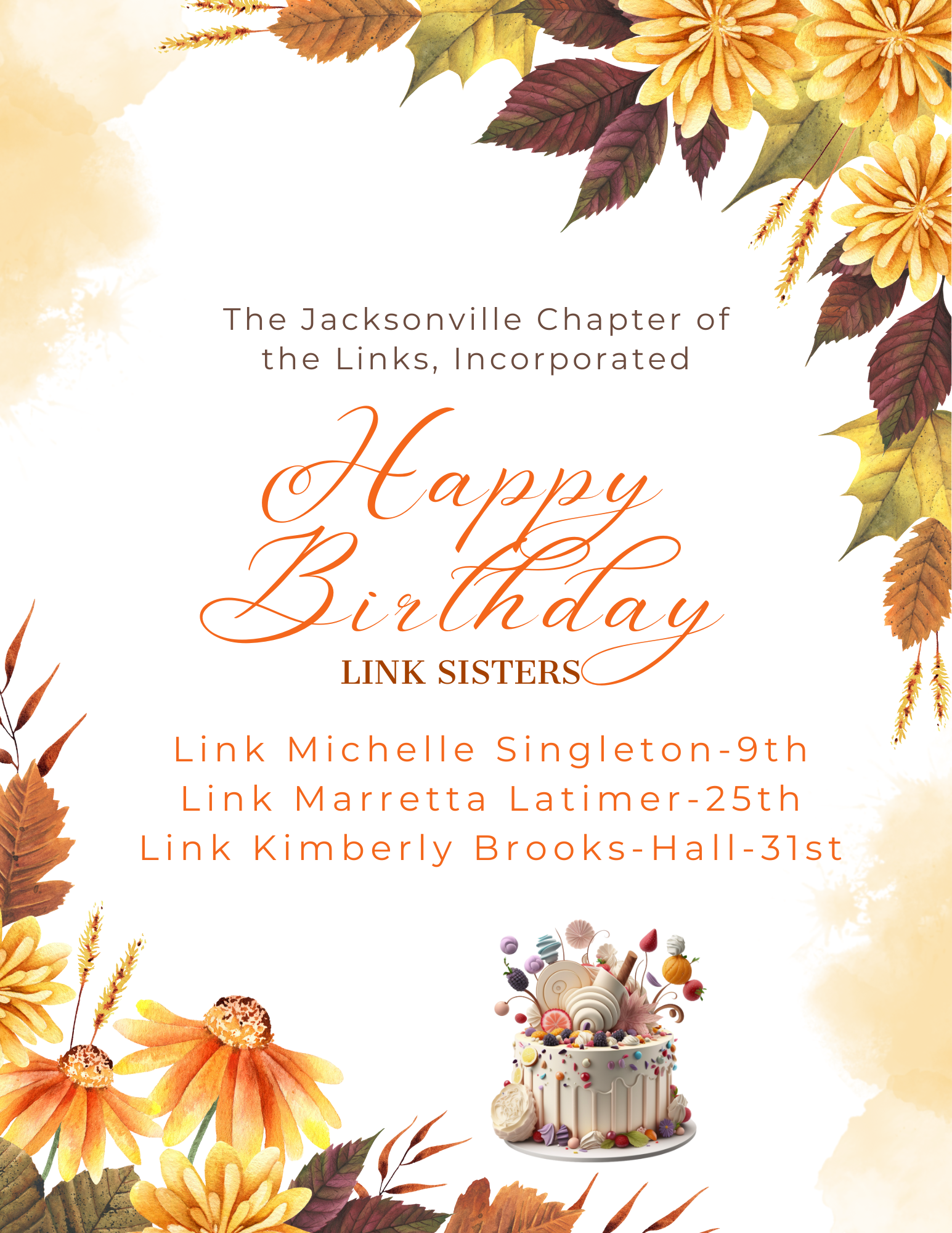 Links October Birthdays